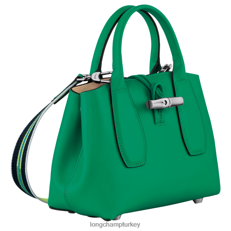Longchamp çanta çimen/yeşil ışık kadınlar Roseau çanta NJPBL101
