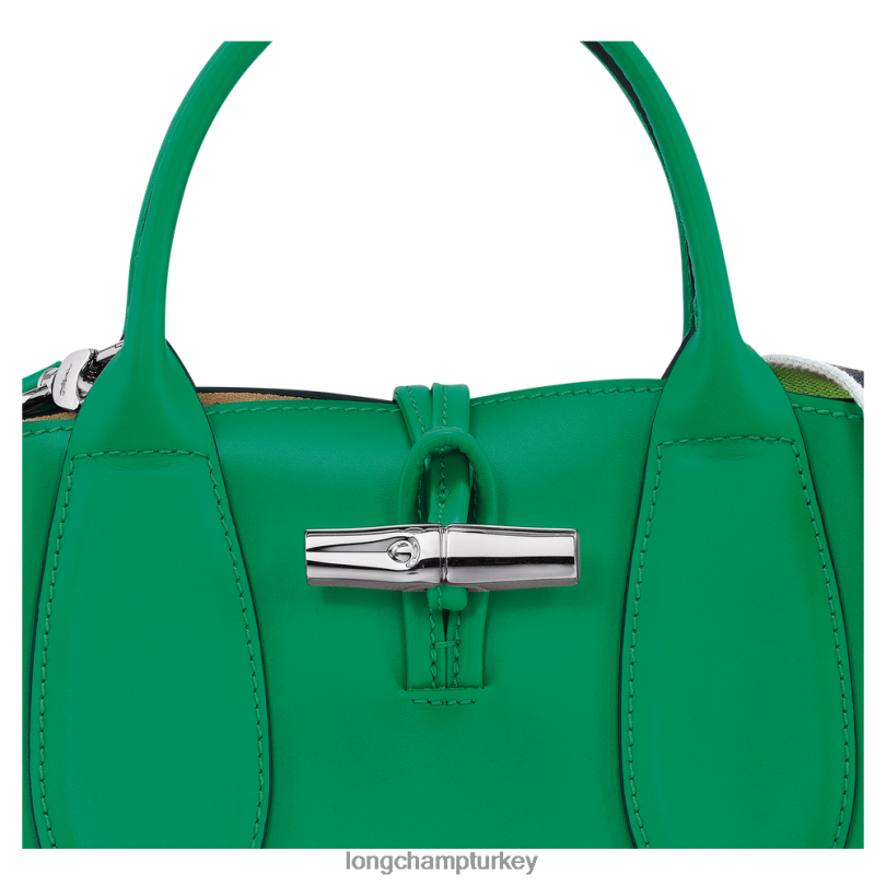 Longchamp çanta çimen/yeşil ışık kadınlar Roseau çanta NJPBL101
