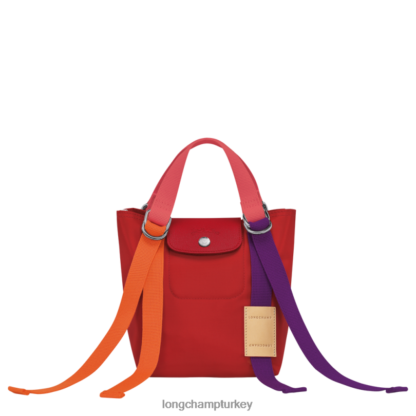 Longchamp çanta kırmızı kadınlar le pliage yeniden oynatma çantası NJPBL47
