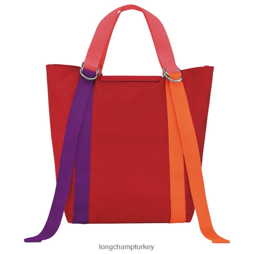 Longchamp çanta kırmızı kadınlar le pliage yeniden oynatma çantası NJPBL52