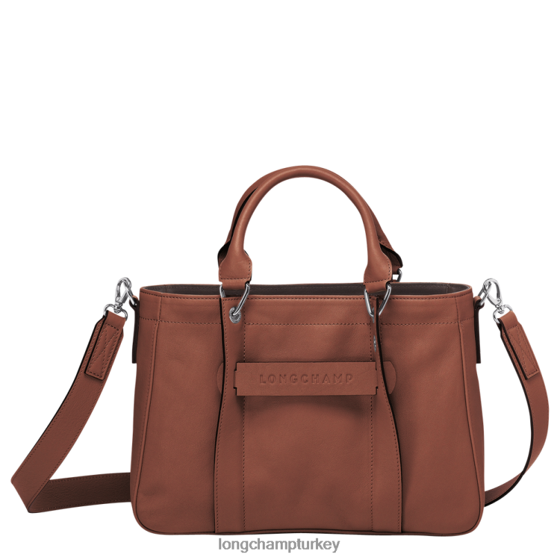 Longchamp çanta konyak kadınlar 3d çanta NJPBL180