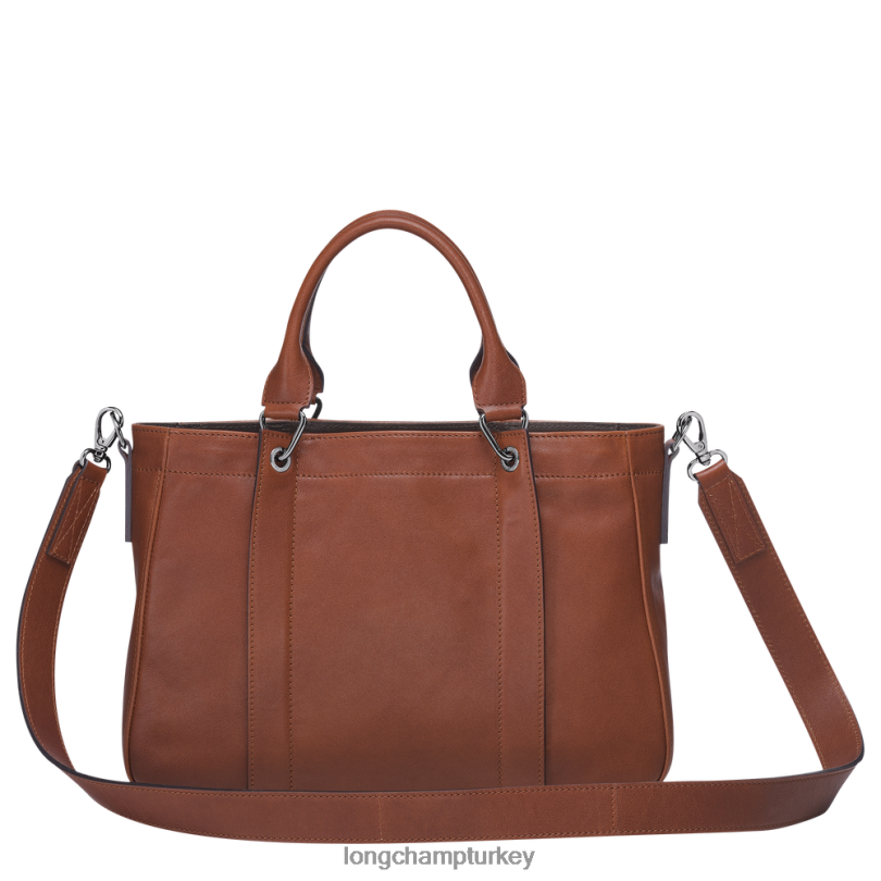 Longchamp çanta konyak kadınlar 3d çanta NJPBL180
