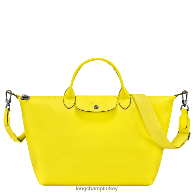 Longchamp çanta limon kadınlar le pliage xtra çanta NJPBL140