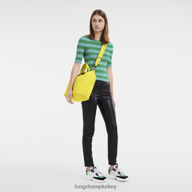 Longchamp çanta limon kadınlar le pliage xtra çanta NJPBL140
