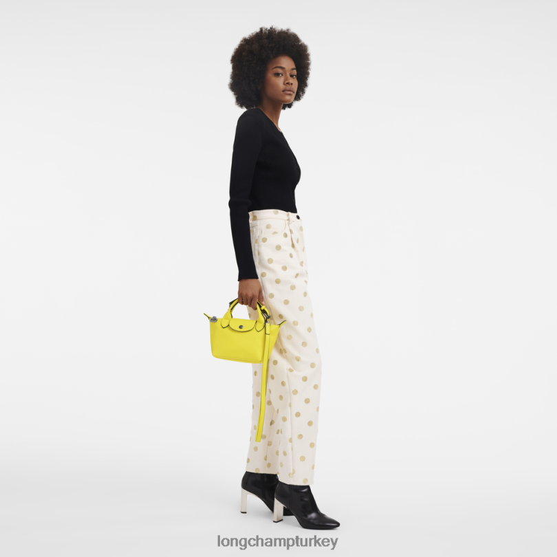 Longchamp çanta limon kadınlar le pliage xtra çanta NJPBL146