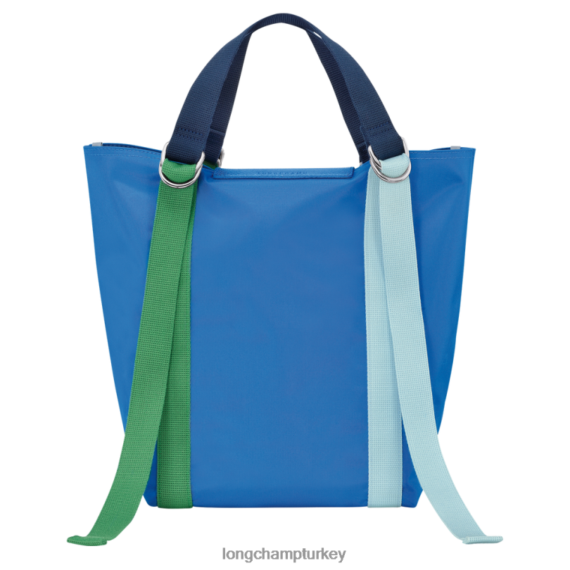 Longchamp çanta mavi kadınlar le pliage yeniden oynatma çantası NJPBL50