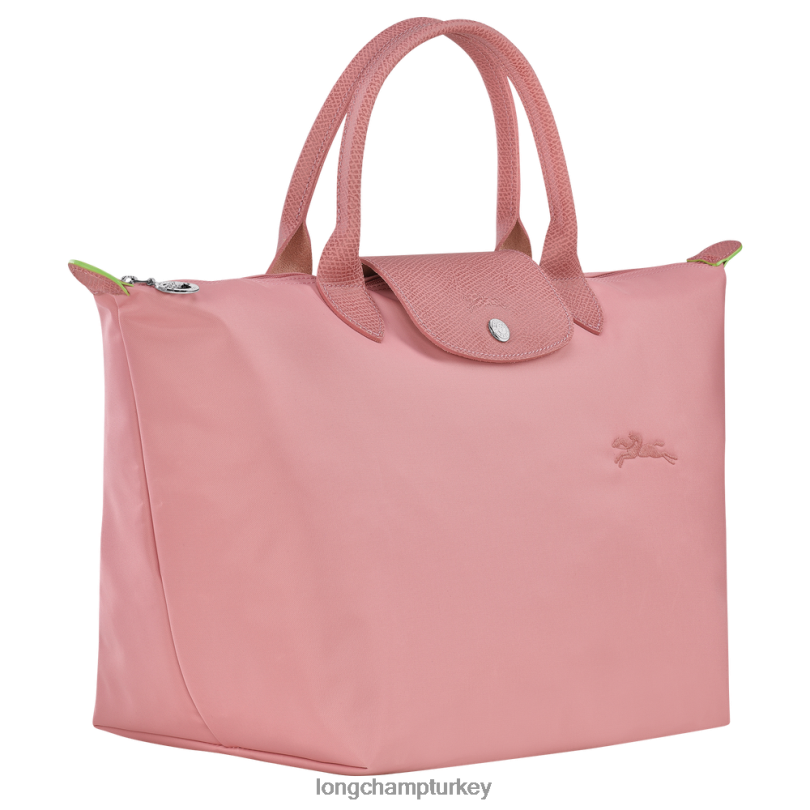 Longchamp çanta petal pembe kadınlar le pliage yeşil çanta NJPBL197