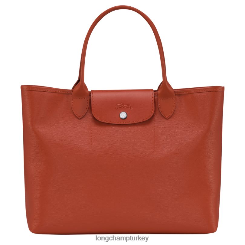 Longchamp çanta pişmiş toprak kadınlar le pliage şehir çantası NJPBL85