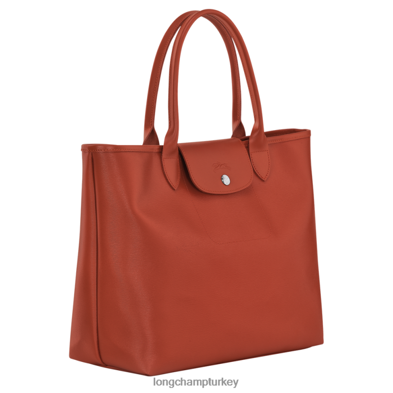 Longchamp çanta pişmiş toprak kadınlar le pliage şehir çantası NJPBL85