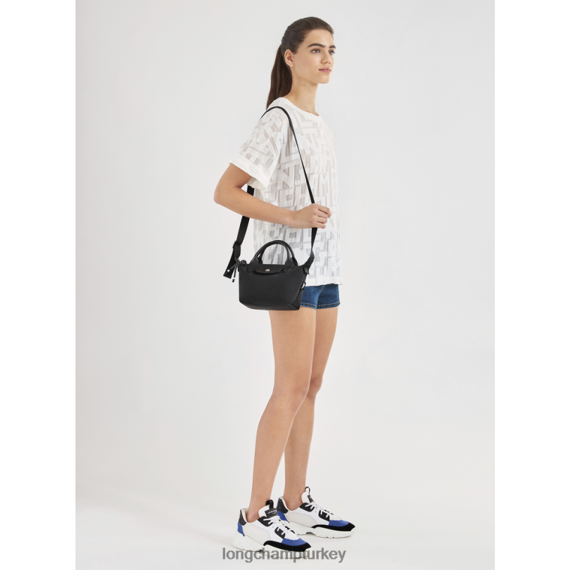 Longchamp çanta siyah kadınlar le pliage enerji çantası NJPBL68