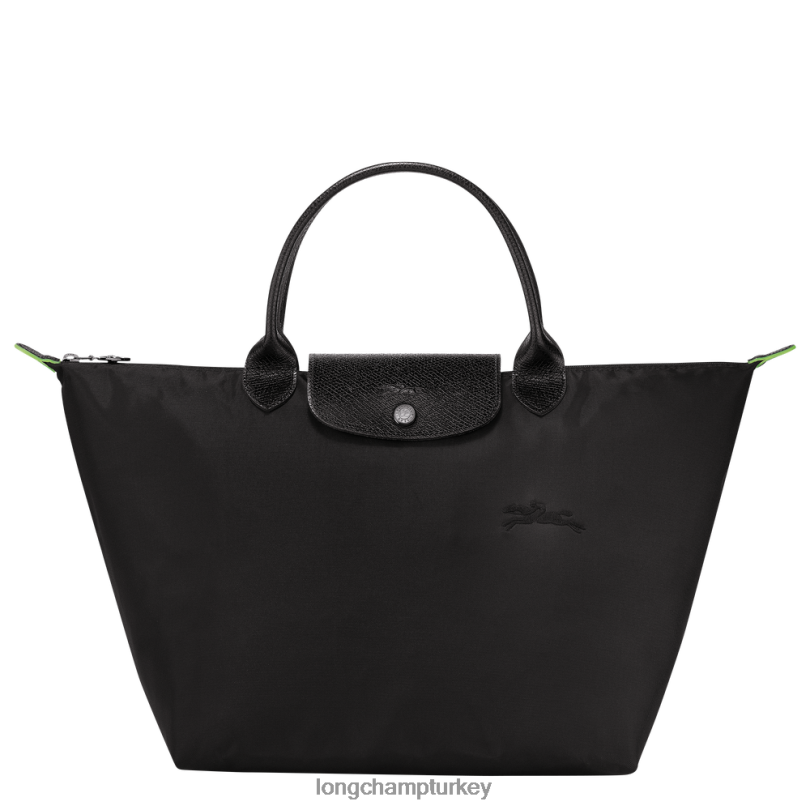 Longchamp çanta siyah kadınlar le pliage yeşil çanta NJPBL192