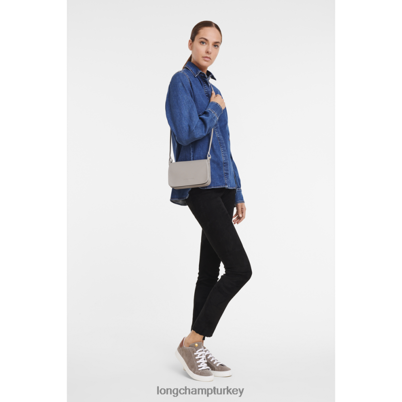Longchamp deri ürünleri kaplumbağa güvercini kadınlar le foulonne zincirli cüzdan NJPBL332