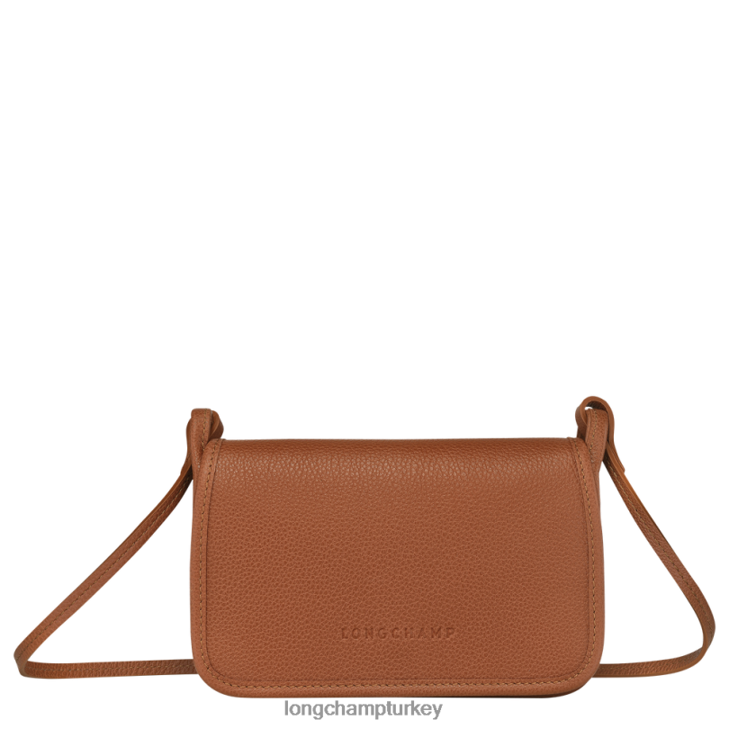 Longchamp deri ürünleri karamel kadınlar le foulonne zincirli cüzdan NJPBL329