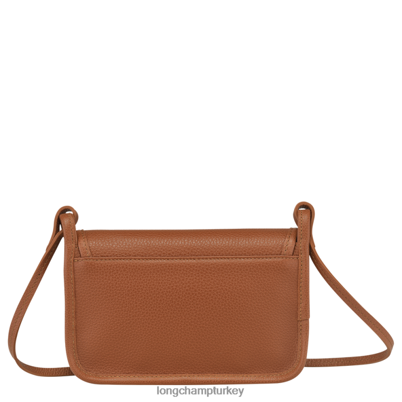 Longchamp deri ürünleri karamel kadınlar le foulonne zincirli cüzdan NJPBL329