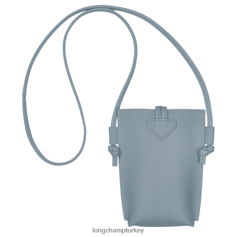 Longchamp deri ürünleri bulut mavisi kadınlar dantelli roseau telefon kılıfı NJPBL687