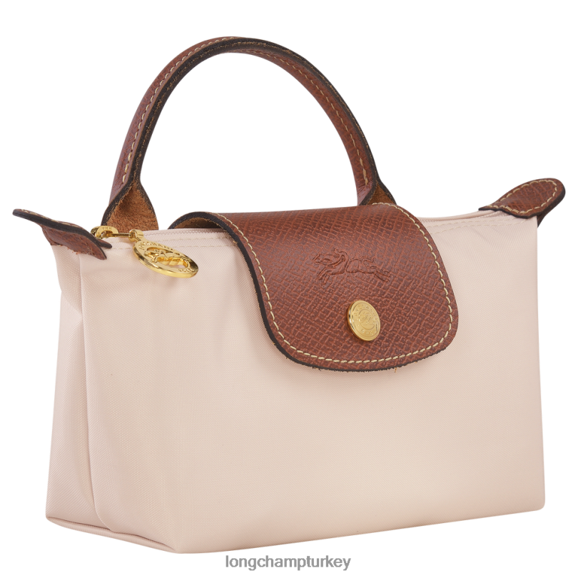 Longchamp deri ürünleri kağıt kadınlar le pliage orijinal saplı kese NJPBL667