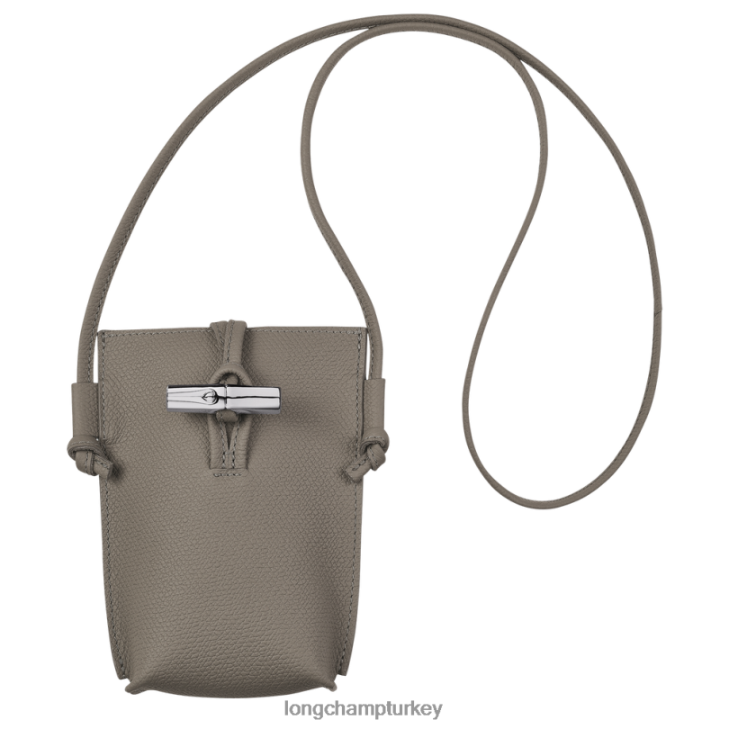 Longchamp deri ürünleri kaplumbağa güvercini kadınlar dantelli roseau telefon kılıfı NJPBL688