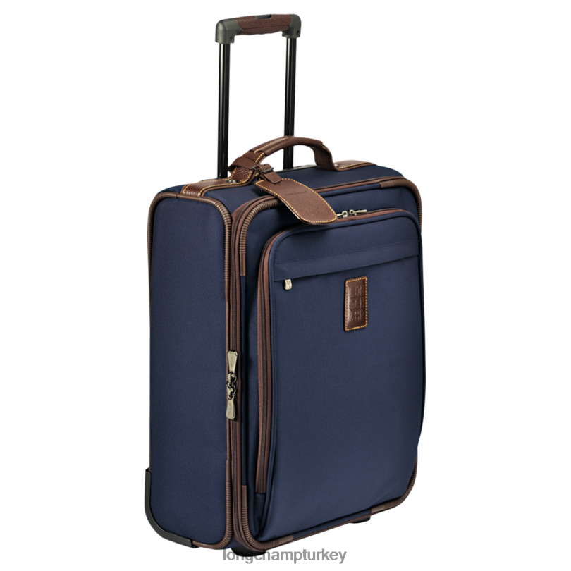 Longchamp çanta mavi kadınlar boxford bavul NJPBL848