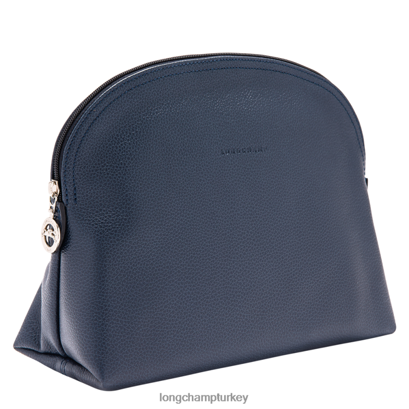 Longchamp çanta Donanma kadınlar le foulonne tuvalet çantası NJPBL876