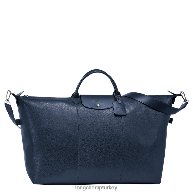 Longchamp çanta Donanma kadınlar le foulonne seyahat çantası NJPBL828