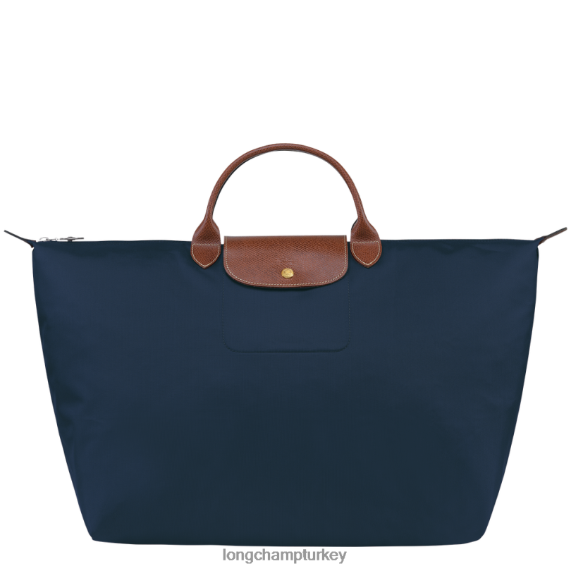 Longchamp çanta Donanma kadınlar le pliage orijinal seyahat çantası NJPBL808