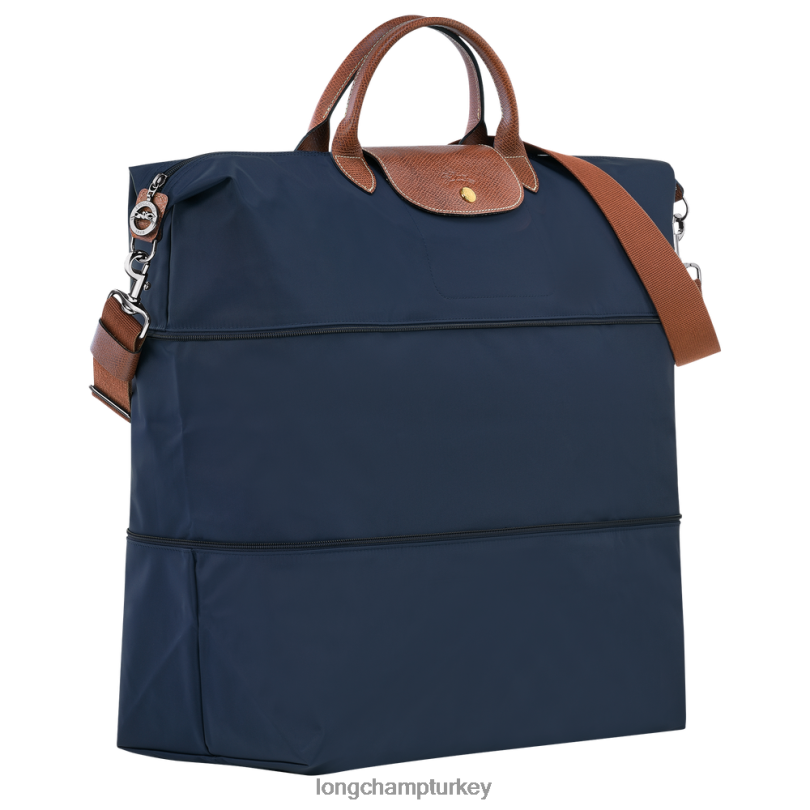 Longchamp çanta Donanma kadınlar le pliage orijinal seyahat çantası genişletilebilir NJPBL821
