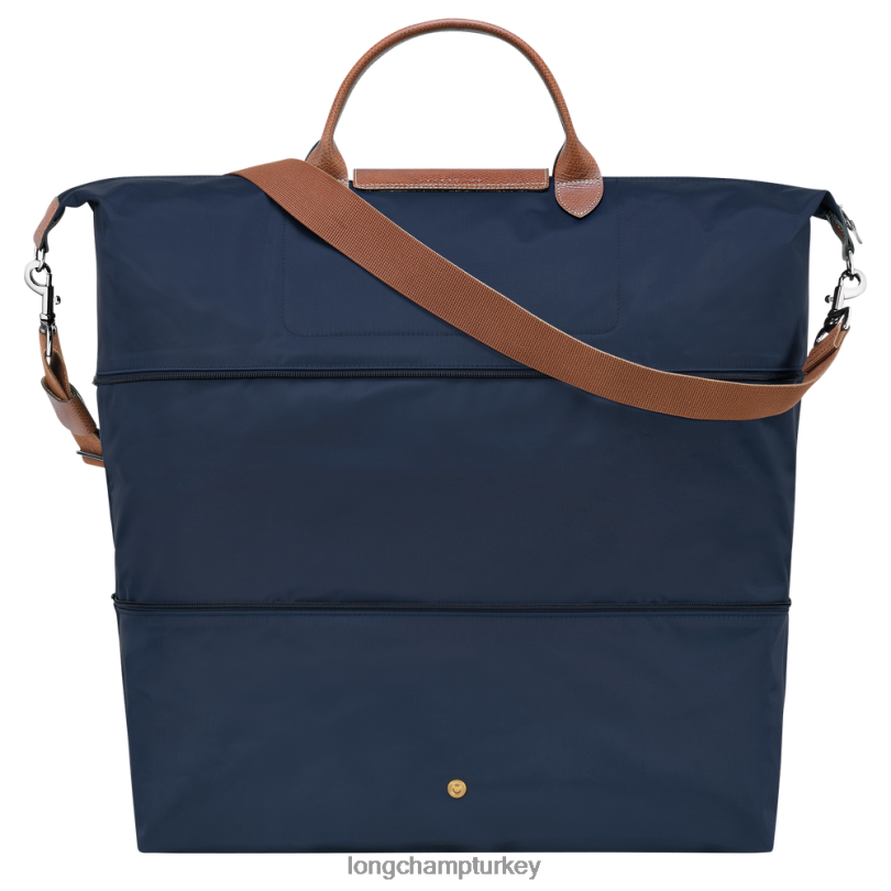 Longchamp çanta Donanma kadınlar le pliage orijinal seyahat çantası genişletilebilir NJPBL821
