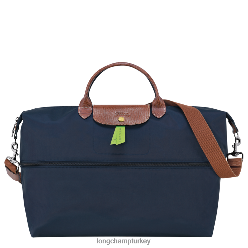 Longchamp çanta Donanma kadınlar le pliage orijinal seyahat çantası genişletilebilir NJPBL821