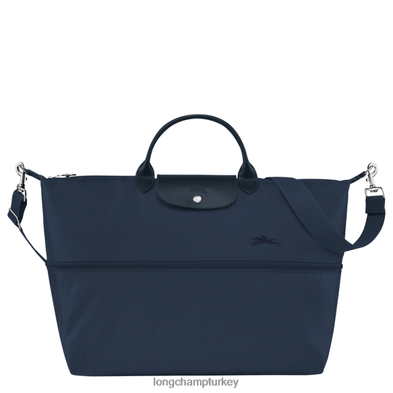 Longchamp çanta Donanma kadınlar le pliage yeşil seyahat çantası genişletilebilir NJPBL804