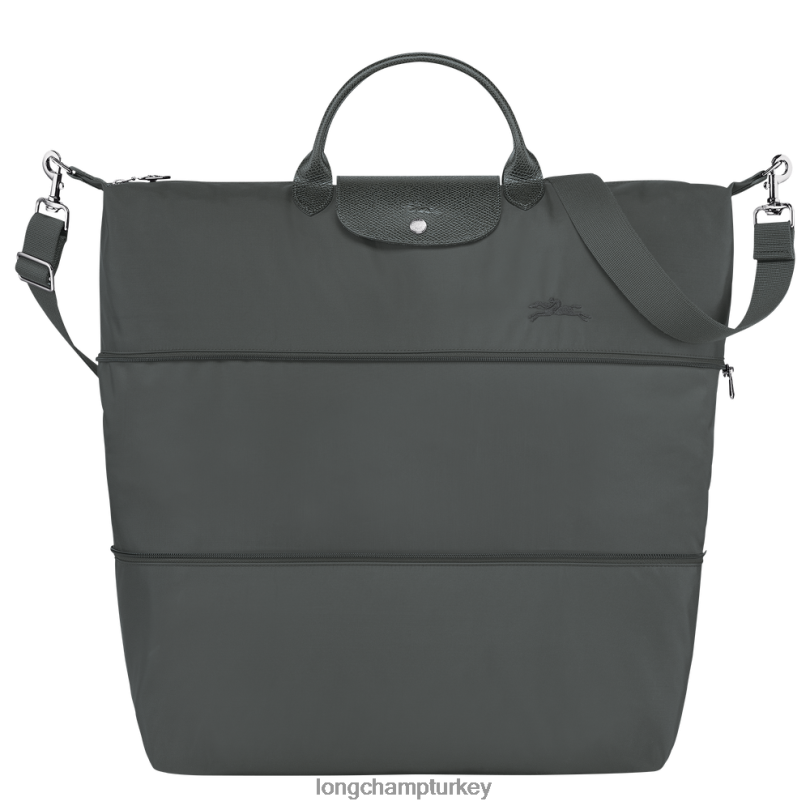 Longchamp çanta grafit kadınlar le pliage yeşil seyahat çantası genişletilebilir NJPBL803