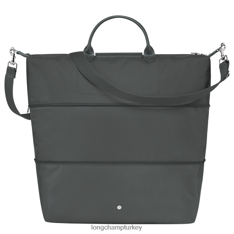 Longchamp çanta grafit kadınlar le pliage yeşil seyahat çantası genişletilebilir NJPBL803