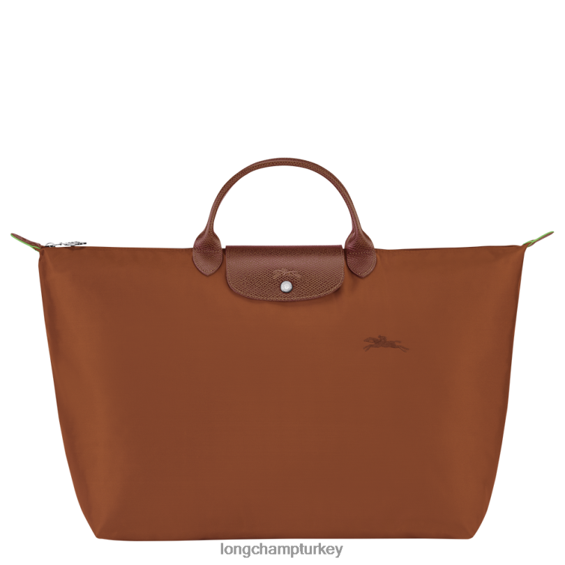 Longchamp çanta konyak kadınlar le pliage yeşil seyahat çantası NJPBL788
