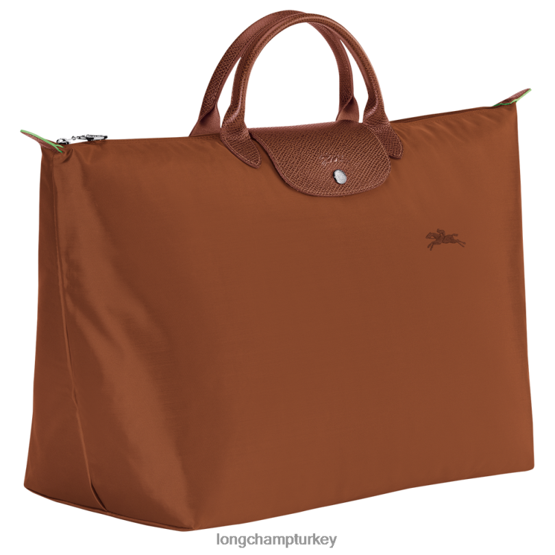 Longchamp çanta konyak kadınlar le pliage yeşil seyahat çantası NJPBL788