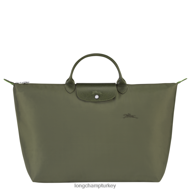 Longchamp çanta orman kadınlar le pliage yeşil seyahat çantası NJPBL787
