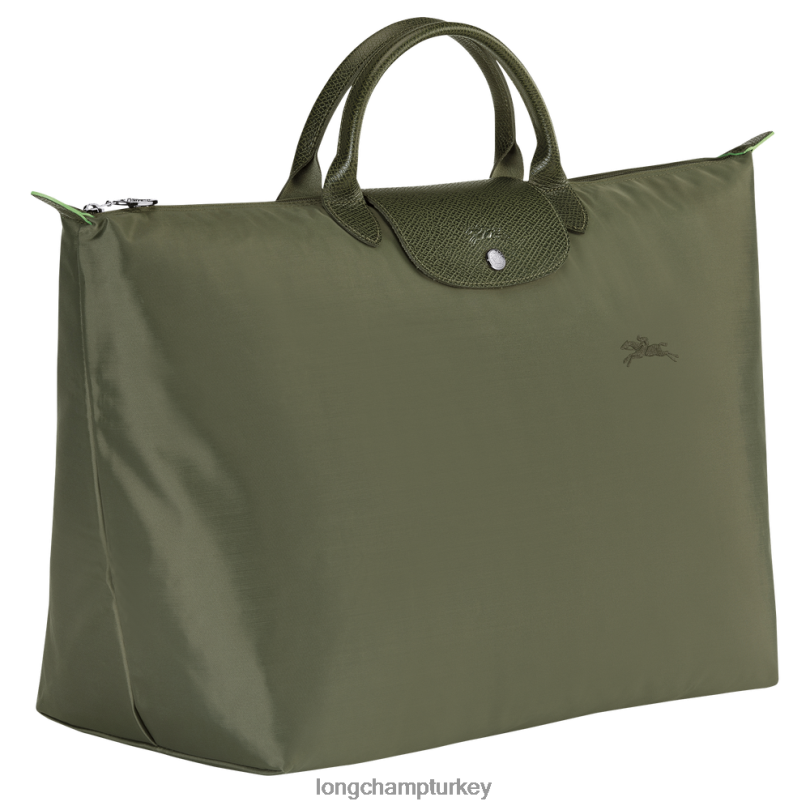 Longchamp çanta orman kadınlar le pliage yeşil seyahat çantası NJPBL787