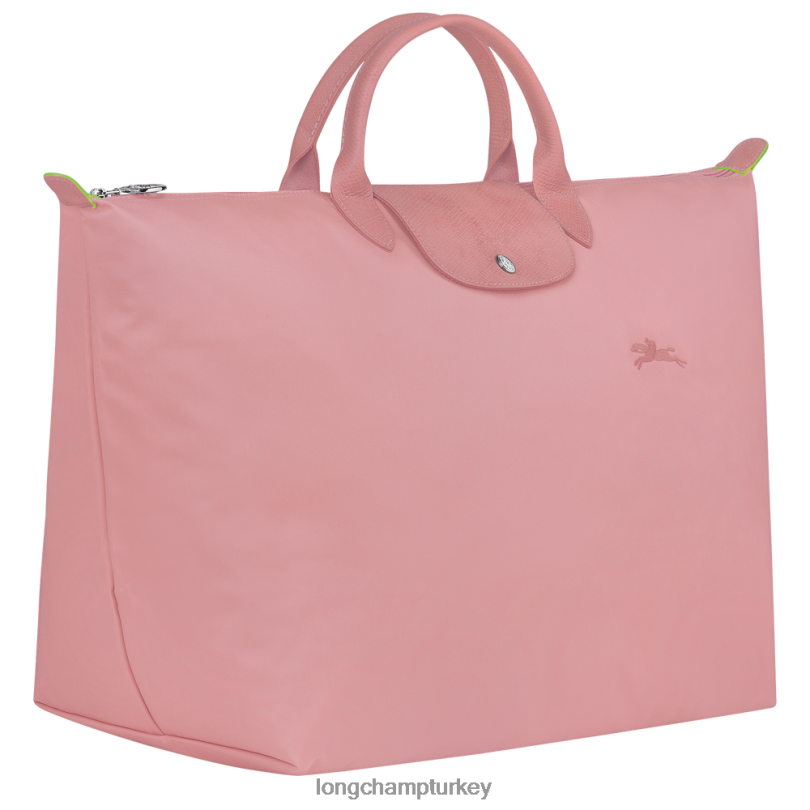 Longchamp çanta petal pembe kadınlar le pliage yeşil seyahat çantası NJPBL792