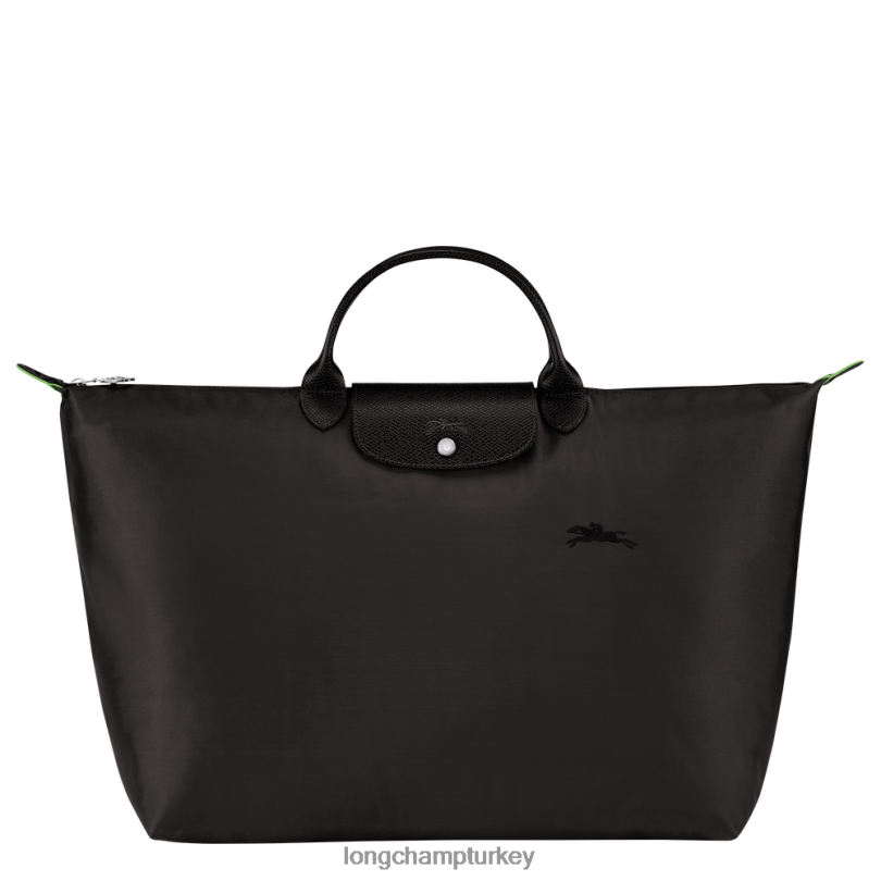 Longchamp çanta siyah kadınlar le pliage yeşil seyahat çantası NJPBL786