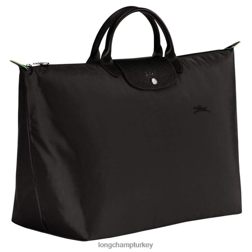 Longchamp çanta siyah kadınlar le pliage yeşil seyahat çantası NJPBL786