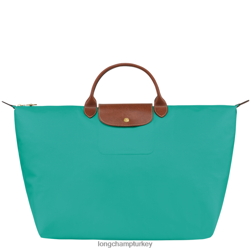 Longchamp çanta turkuaz kadınlar le pliage orijinal seyahat çantası NJPBL809