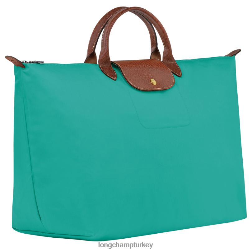 Longchamp çanta turkuaz kadınlar le pliage orijinal seyahat çantası NJPBL809