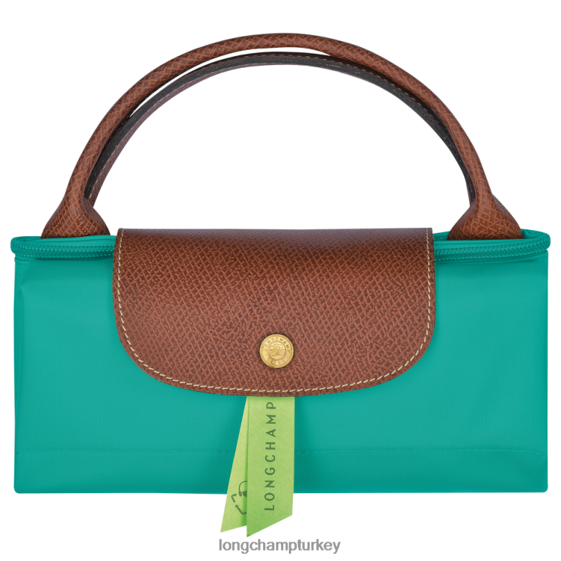 Longchamp çanta turkuaz kadınlar le pliage orijinal seyahat çantası NJPBL809