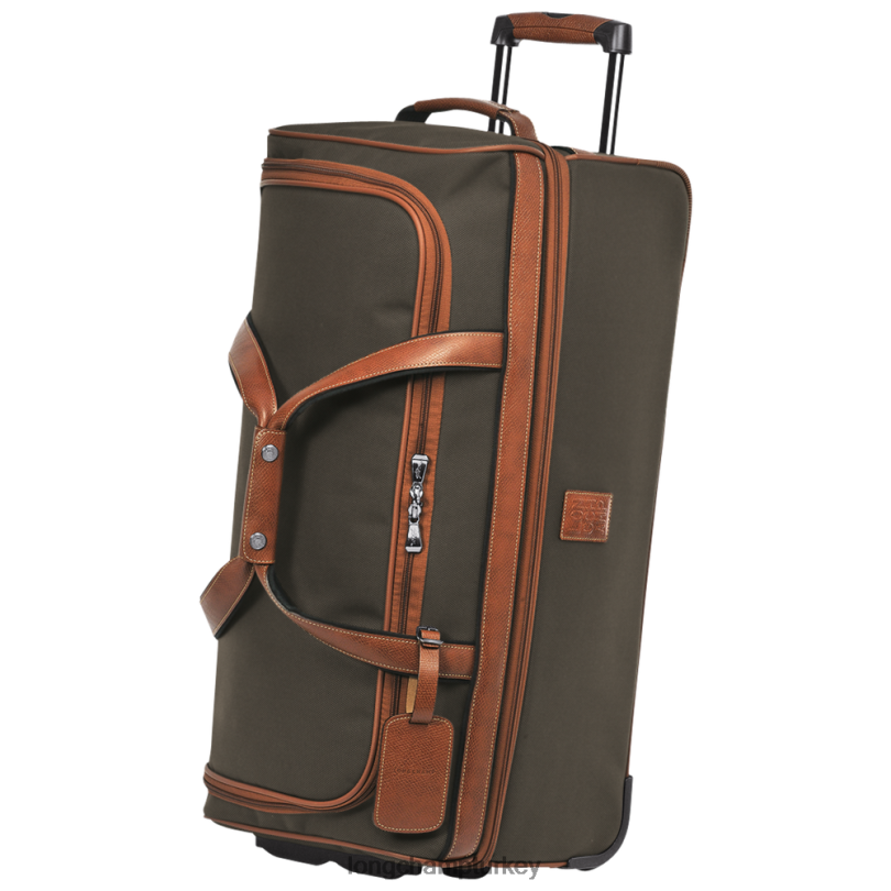 Longchamp çanta kahverengi kadınlar boxford seyahat çantası NJPBL840